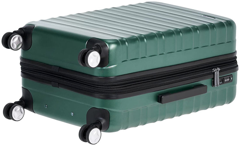 Spinner Luggage with Built-In TSA Lock – 3-Piece Set (21″, 26″, 30″), Green