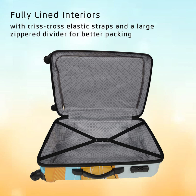 Polycarbonate 11.02 inches Hard Check-in Luggage Suitcase